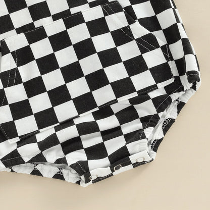 Children's Bodysuit Men's Chess