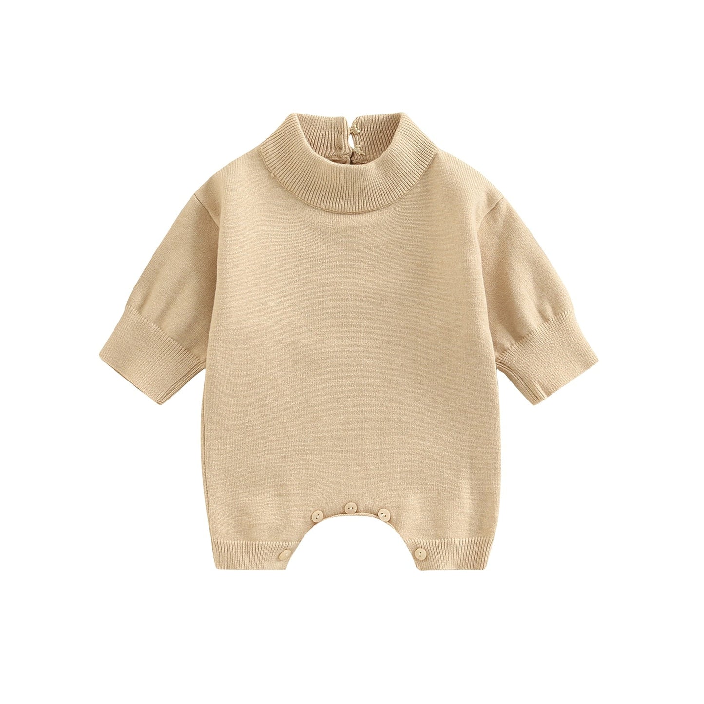 Beige and Brown Children's Jumpsuit