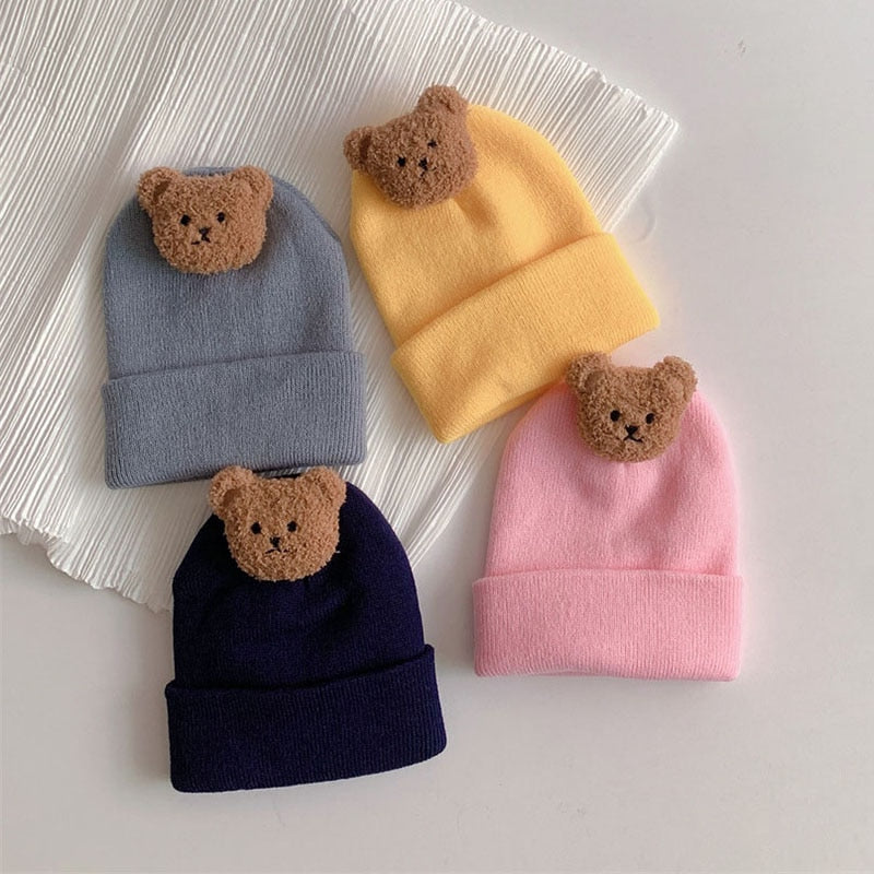 Children's Cap Teddy Bear