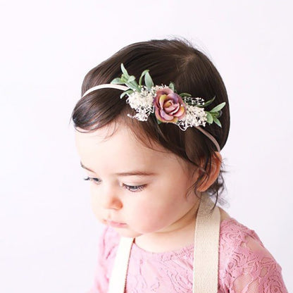 Headband with Rose