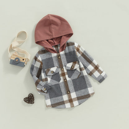 Chess Hooded Blouse