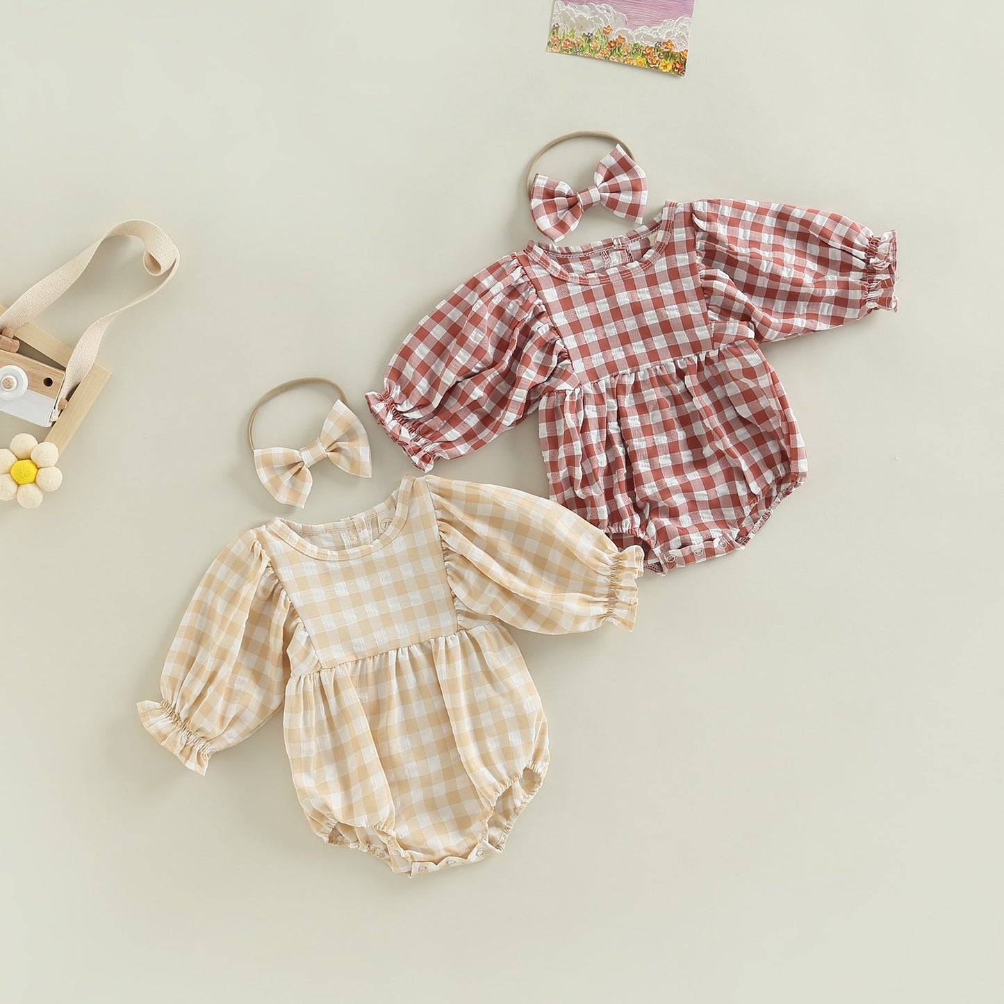 Children's Bodysuit Chess +  Headband