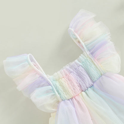 Children's Bodysuit Colored Tulle