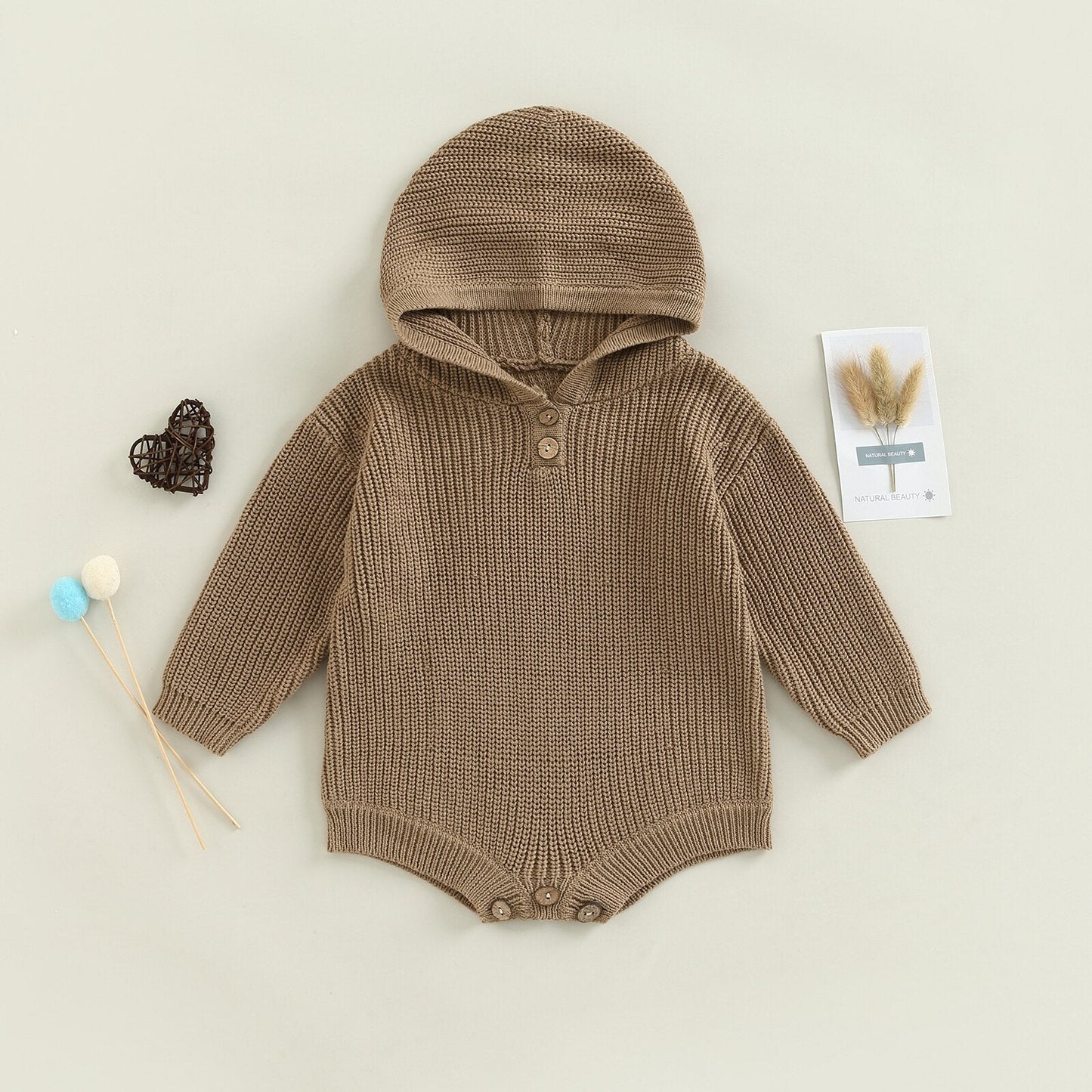 Children's Bodysuit with Hood