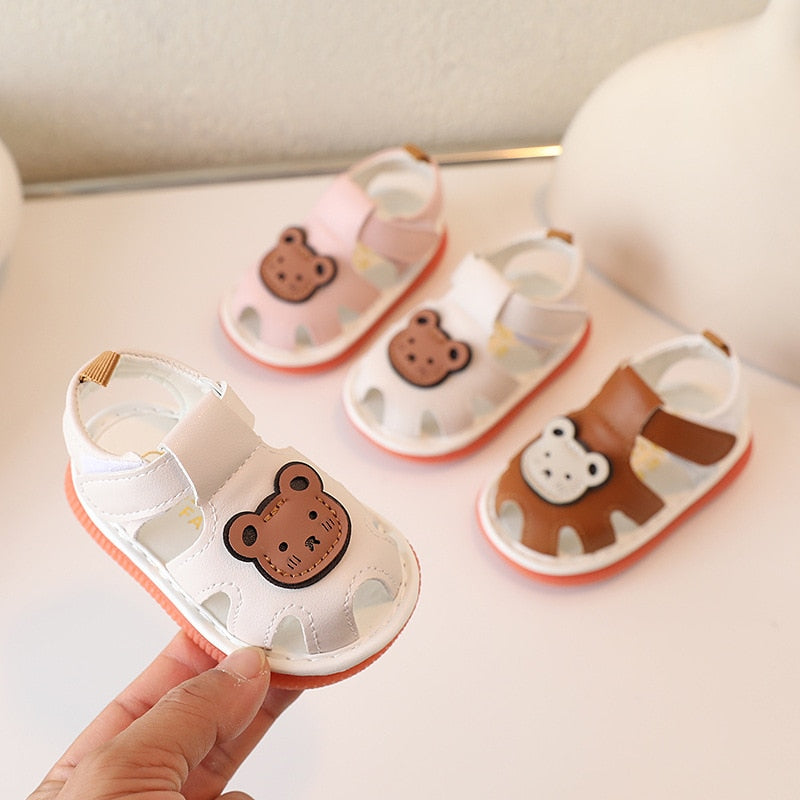 Teddy Bear Baby Sandals