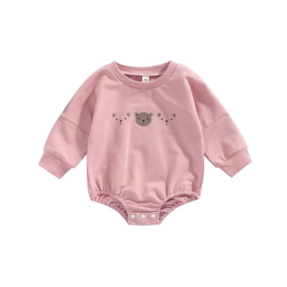 Baby Bodysuit Teddy Bear