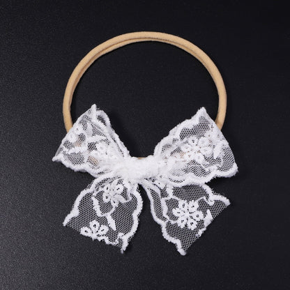 1 Pcs Lace Kids Bows Headbands