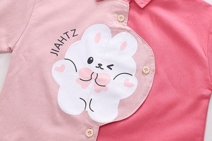 Children's Bunny Shirt Set