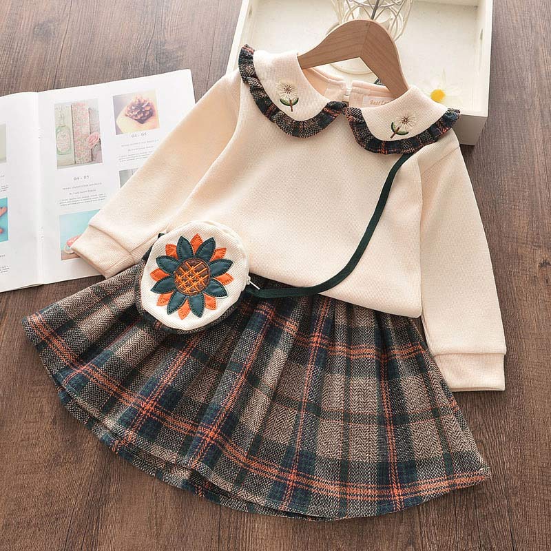 Children's Chess Skirt Set +Handbag