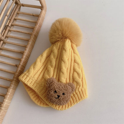 Children's Cap Teddy Bear