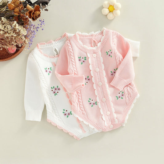 Baby Flower Bodysuit / Romper