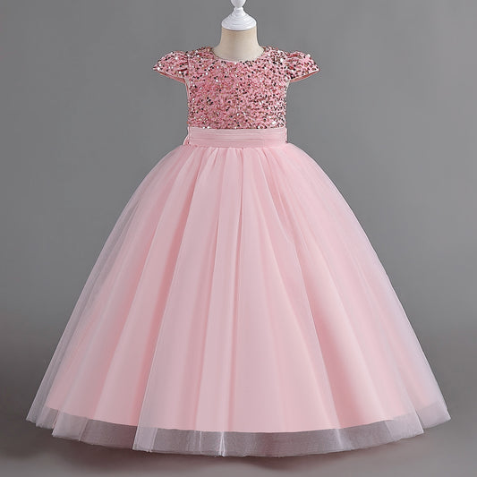 Glitter party dress for kids