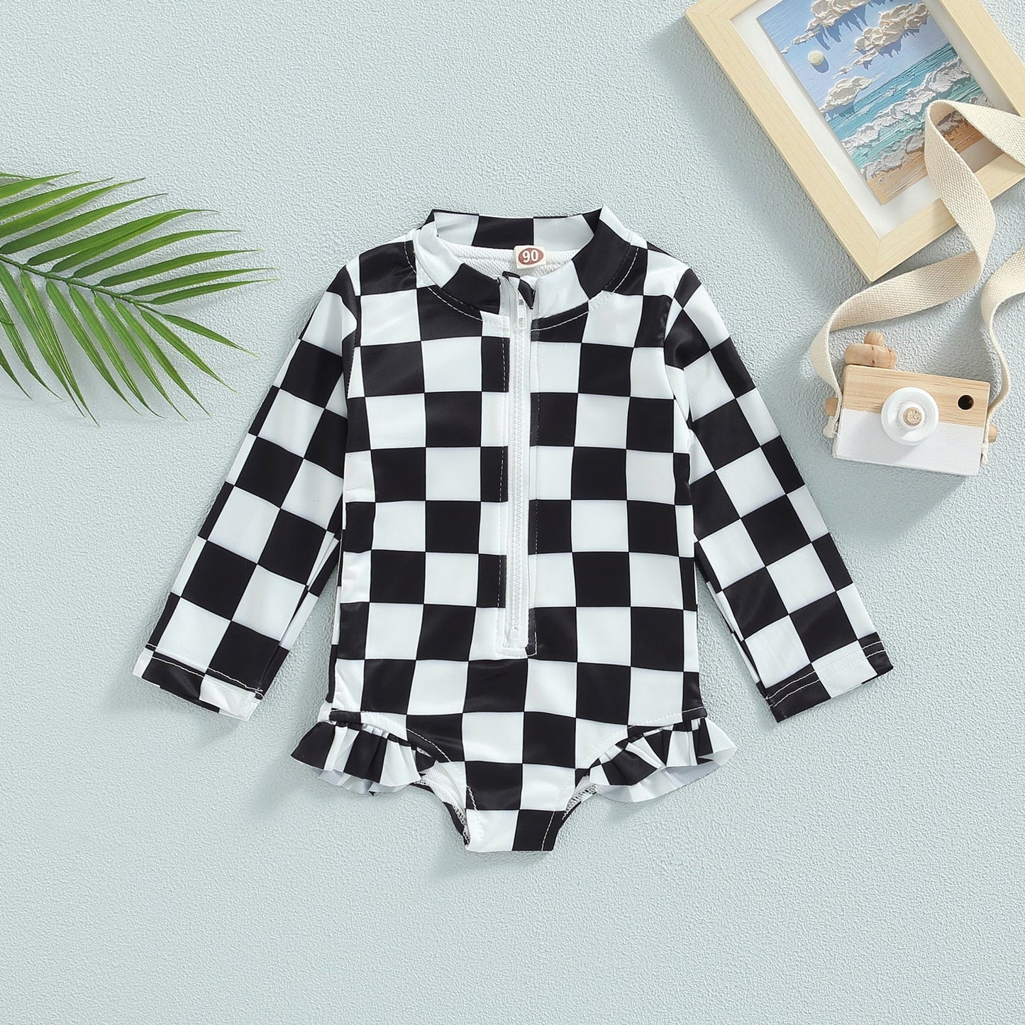 Children's Bodysuit  Checkered