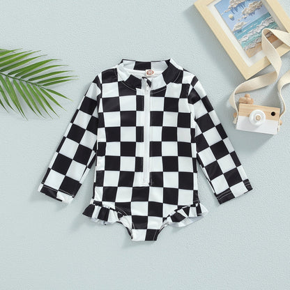 Children's Bodysuit  Checkered