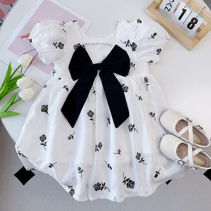 Bow  Elegant Dress