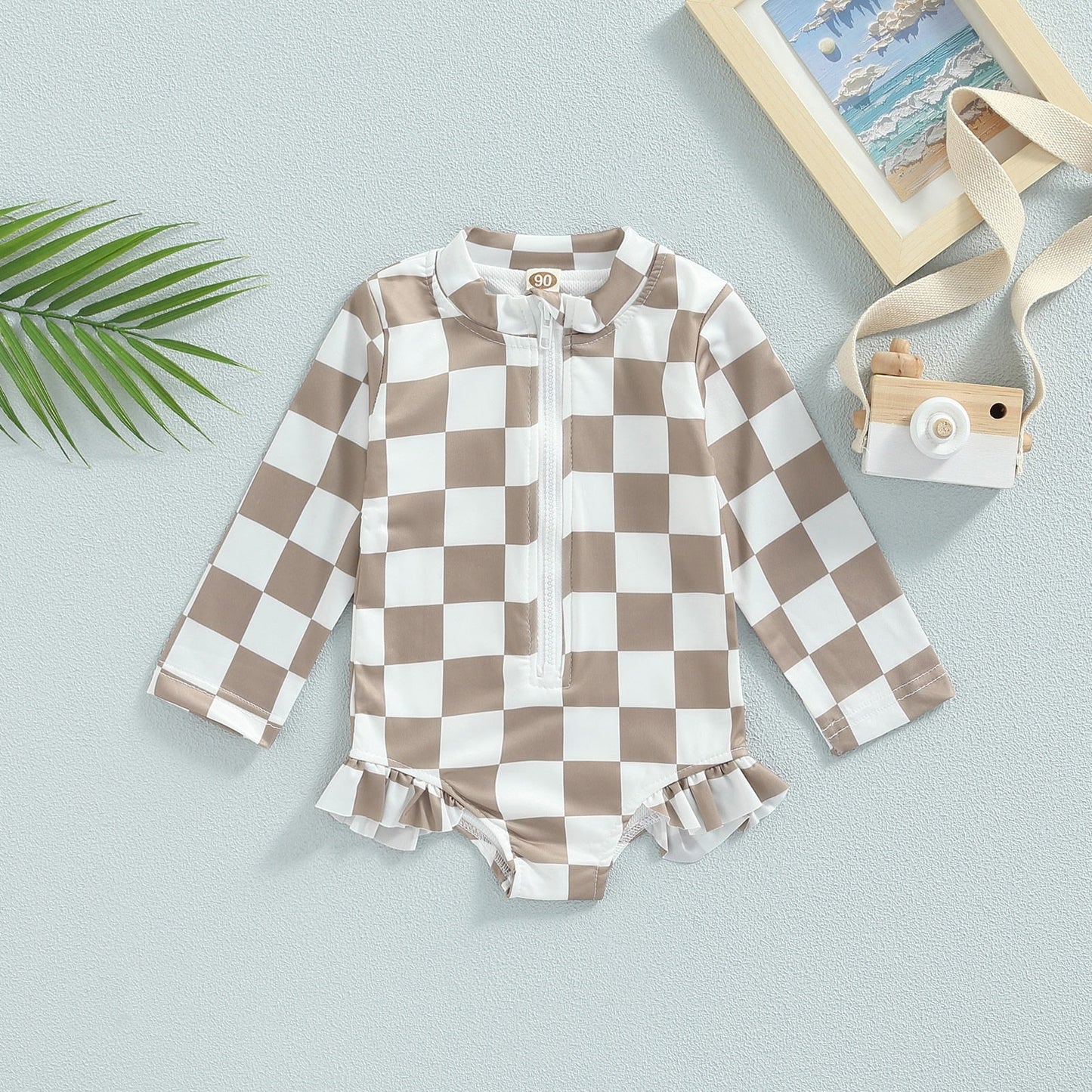 Children's Bodysuit  Checkered