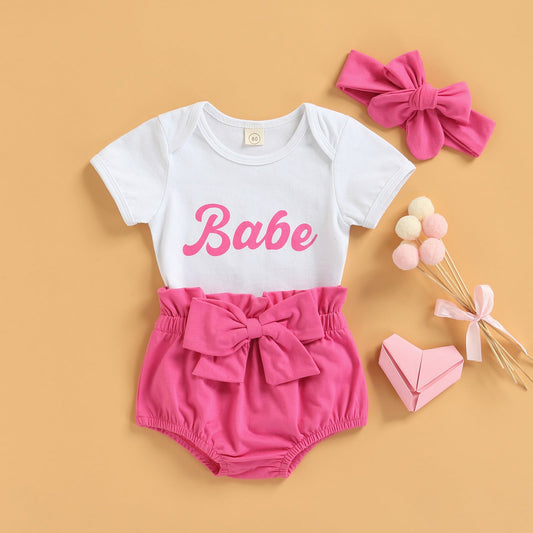 Babe Children's Set + Sash