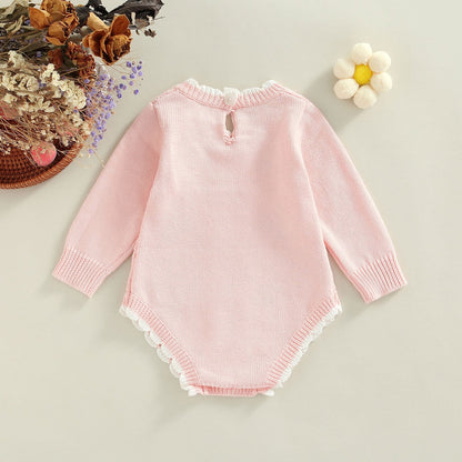 Baby Flower Bodysuit / Romper