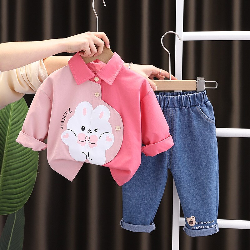 Children's Bunny Shirt Set