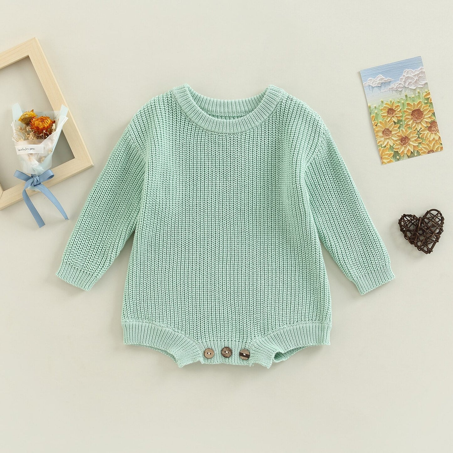 Children's Bodysuit Colors Knitting