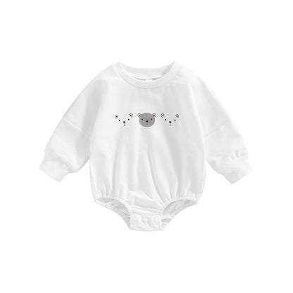 Baby Bodysuit Teddy Bear