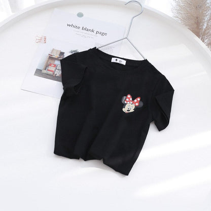 Cartoon Minnie Short Sleeve T-Shirt