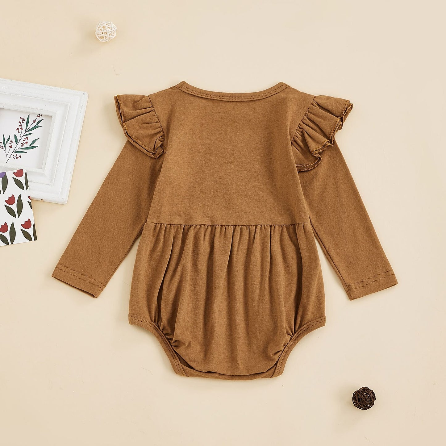 Brown Children's Bodysuit