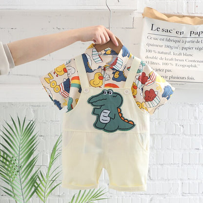 Children's Alligator Colorful Bib Set