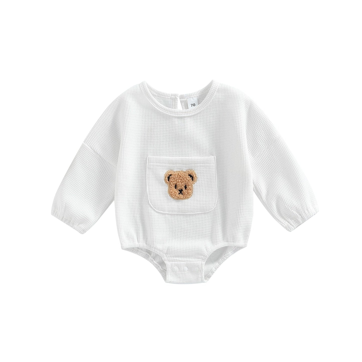 Baby Bodysuit Teddy Bear