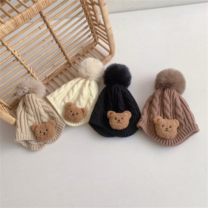 Children's Cap Teddy Bear