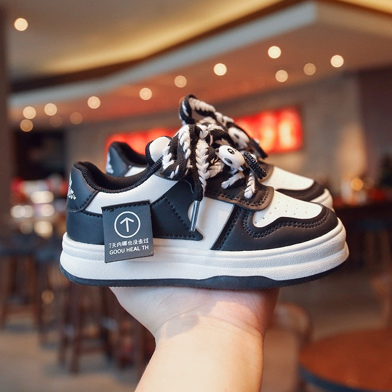 Children's Sneakers Oreo Fun Shoestring