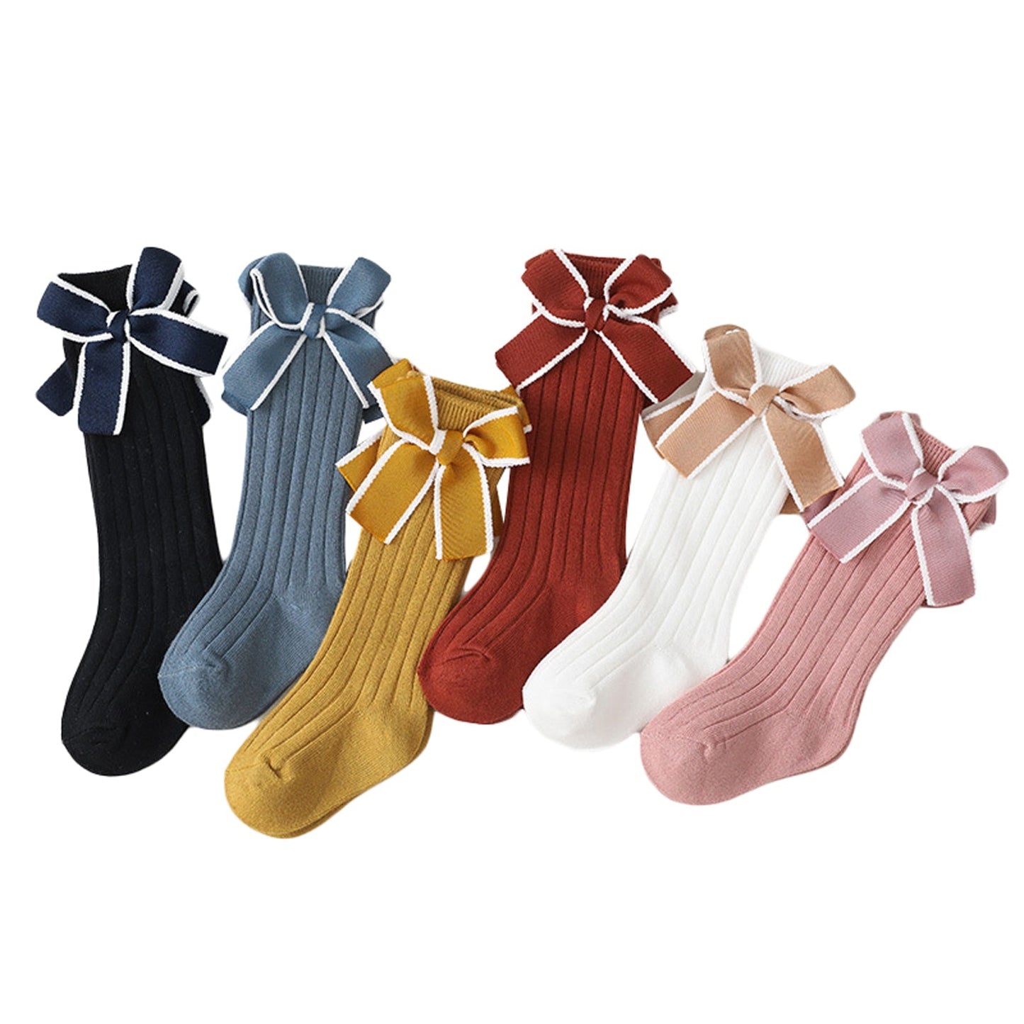 Children's Bow Tie Socks