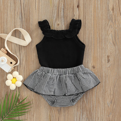 Children's Chess Skirt Set