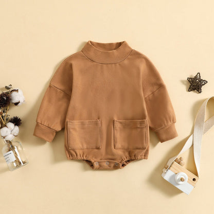 Children's Bodysuit High Collar