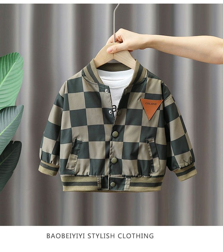 Checkered Children's Jacket