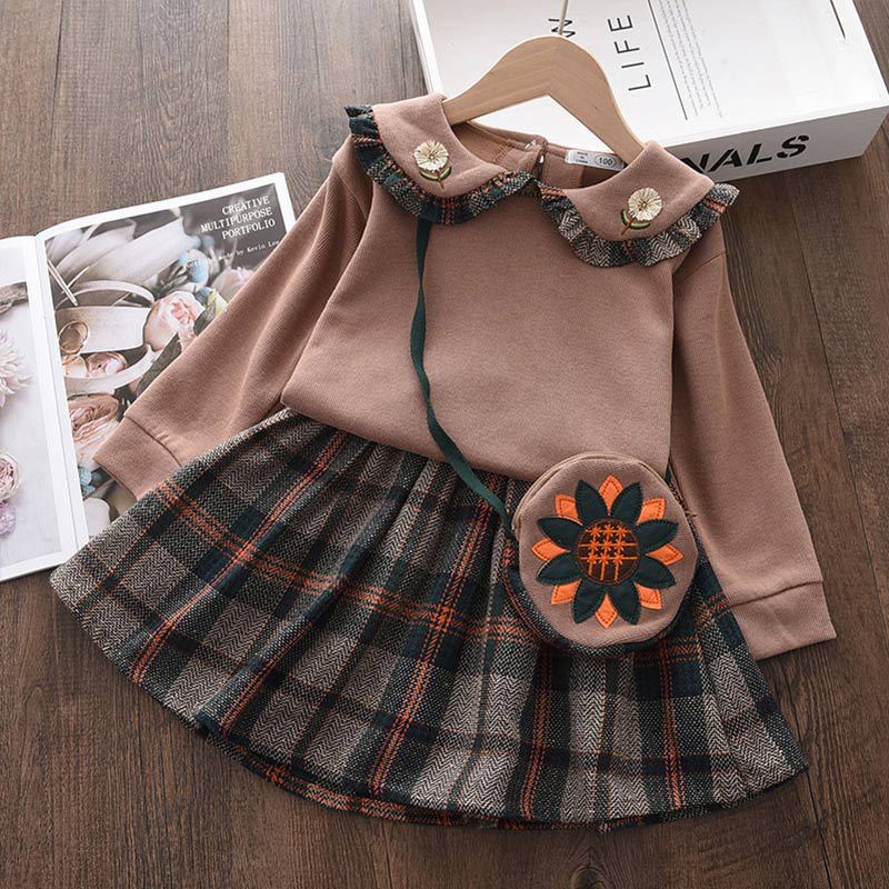 Children's Chess Skirt Set +Handbag