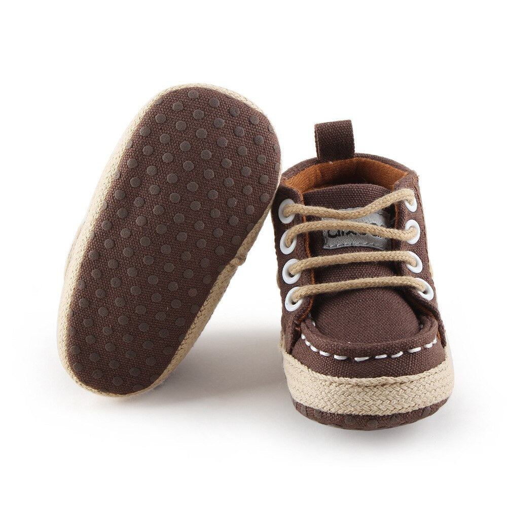 High Top Shoelace Sneakers