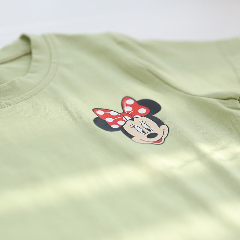 Cartoon Minnie Short Sleeve T-Shirt