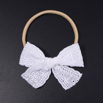 1 Pcs Lace Kids Bows Headbands