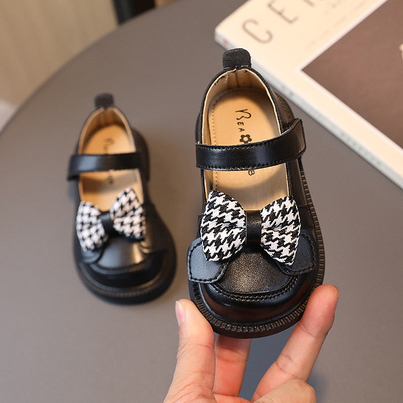 Chess Bow Shoes