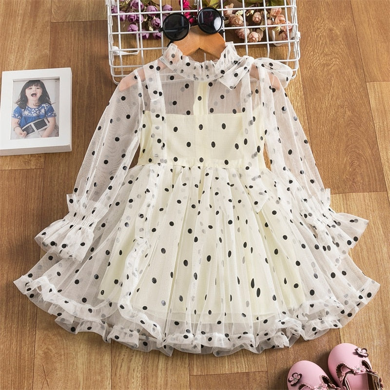 Children's Dress with small balls