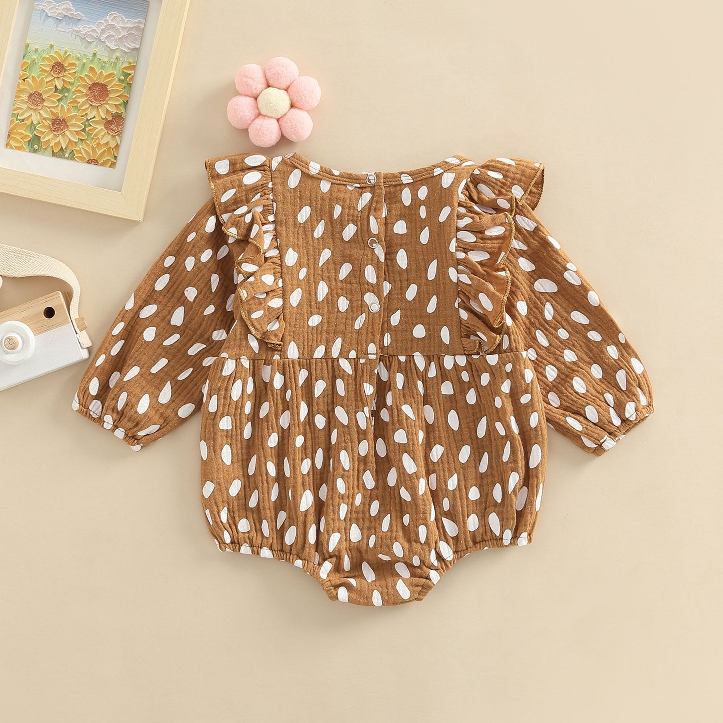 Brown Children's Bodysuit