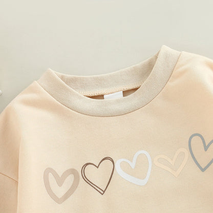 Children's Bodysuit Hearts