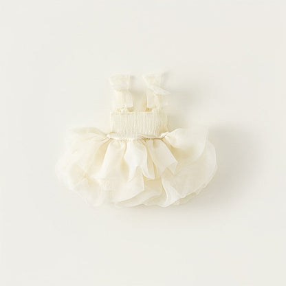 Elastic and Tulle Children's Dress