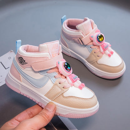 Astronaut girl kids sneakers