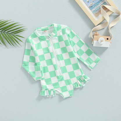 Children's Bodysuit  Checkered