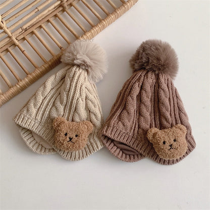 Children's Cap Teddy Bear