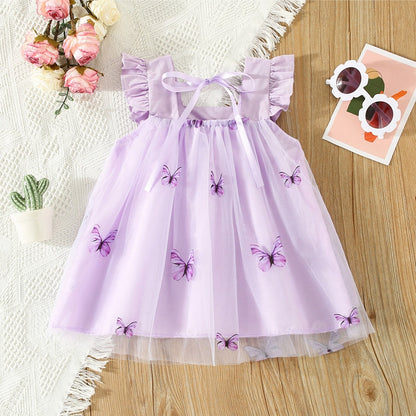 Butterfly  Tulle Dress