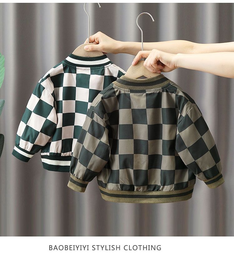 Checkered Children's Jacket