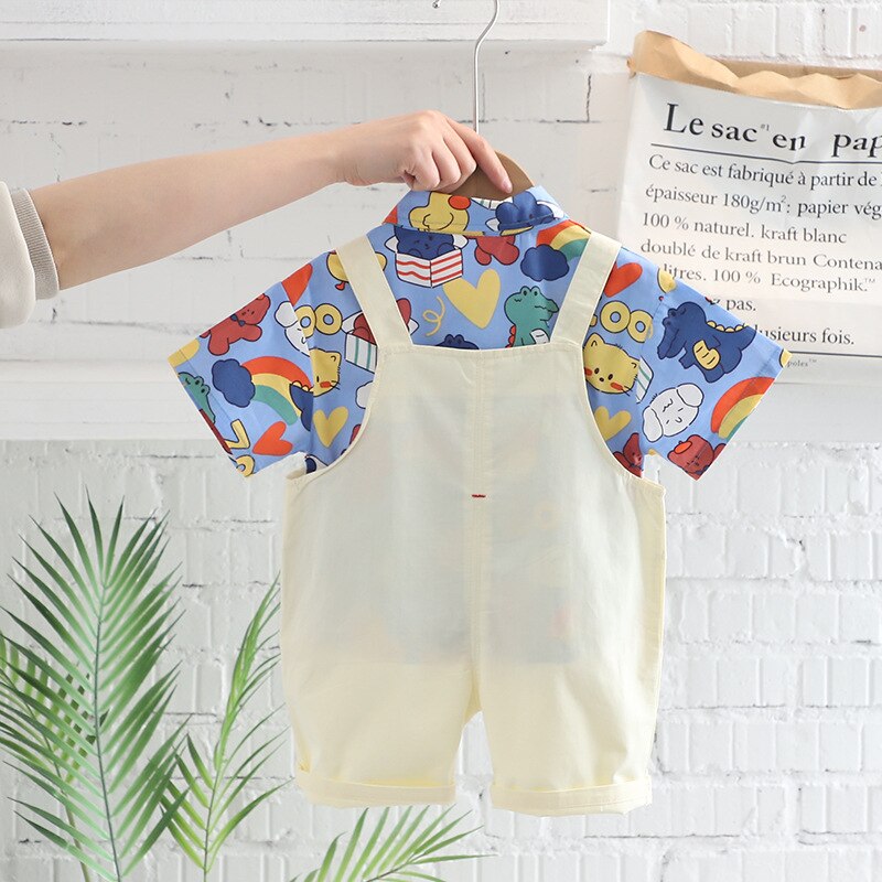 Children's Alligator Colorful Bib Set